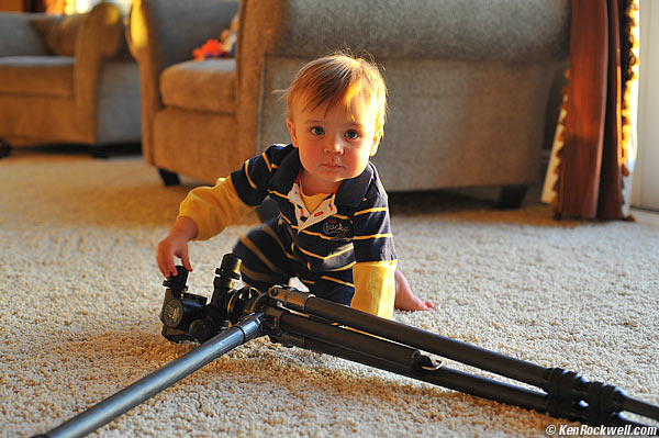Ryan with Tripod