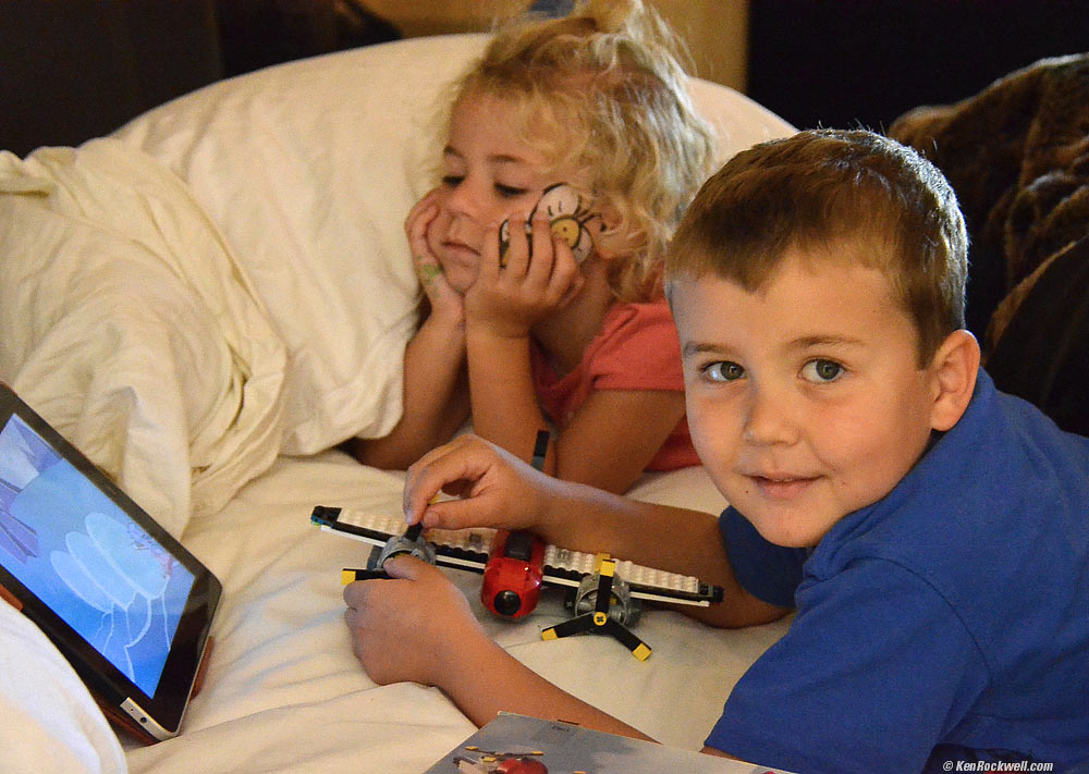 Watching the iPad