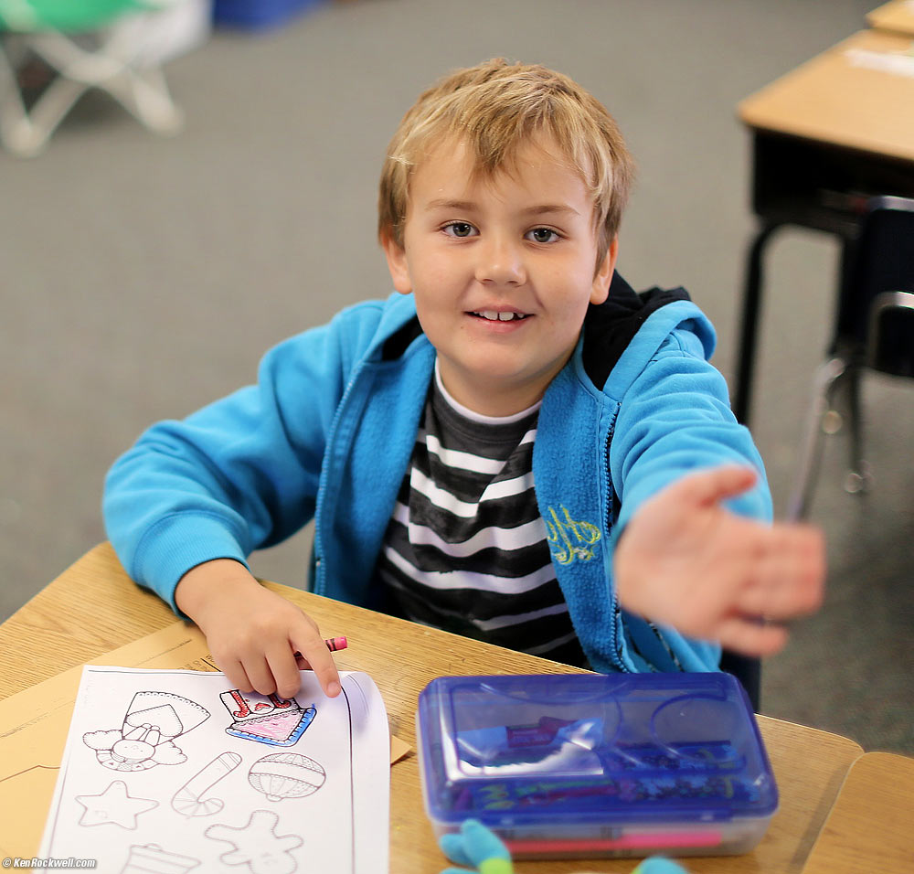 Ryan in class