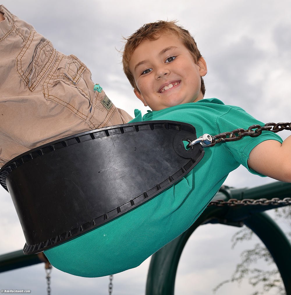 Ryan swinging