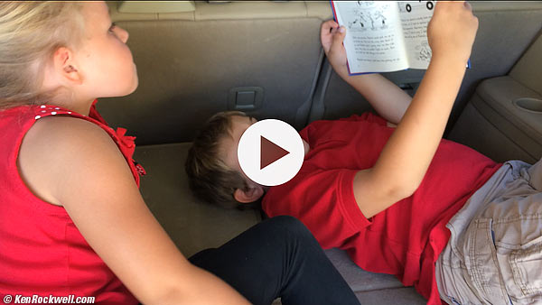 Ryan reads to Katie