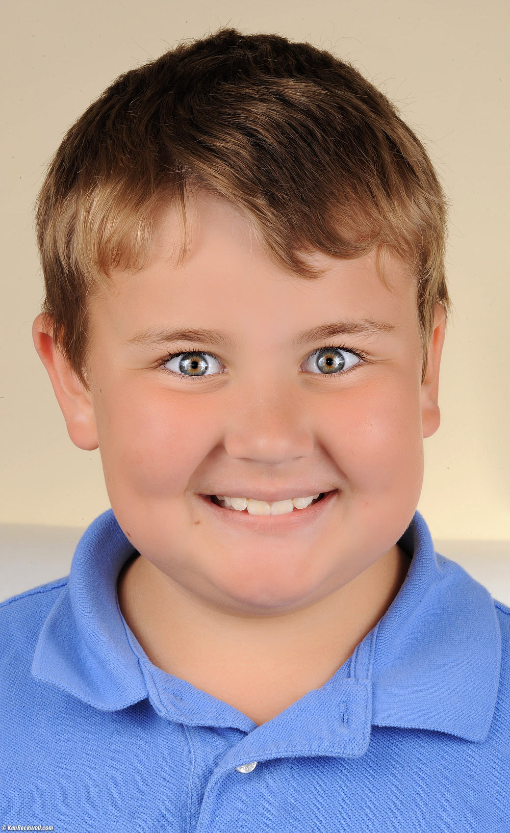 Ryan in Dad's Studio. 