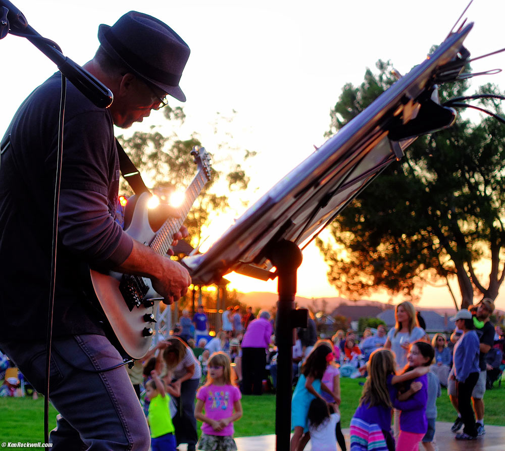 Van Halen plays the park