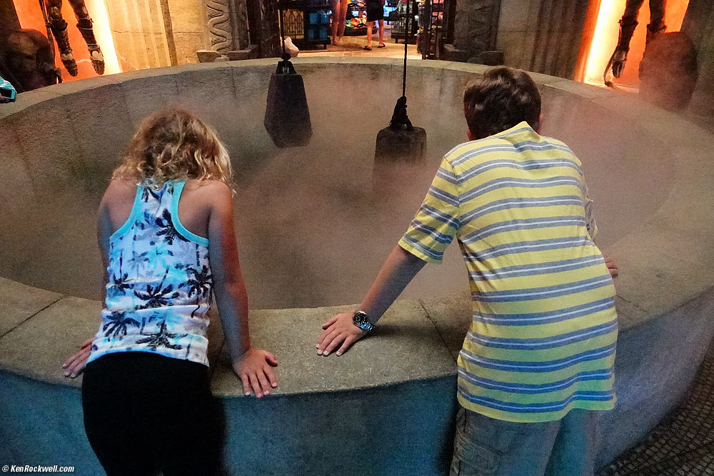 Kids and the caldron