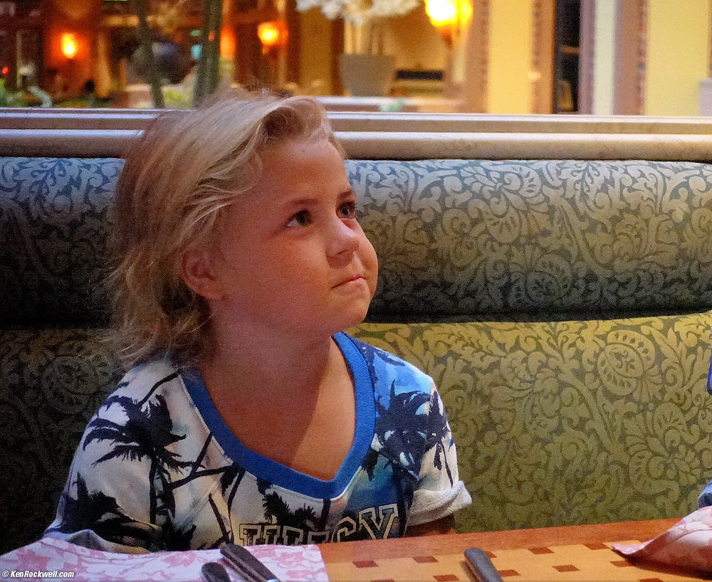 Katie at dinner