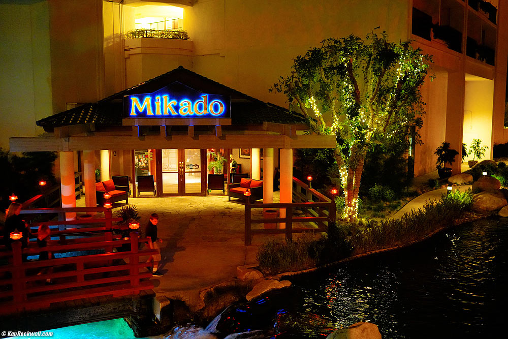 Ryan arrives at Mikado