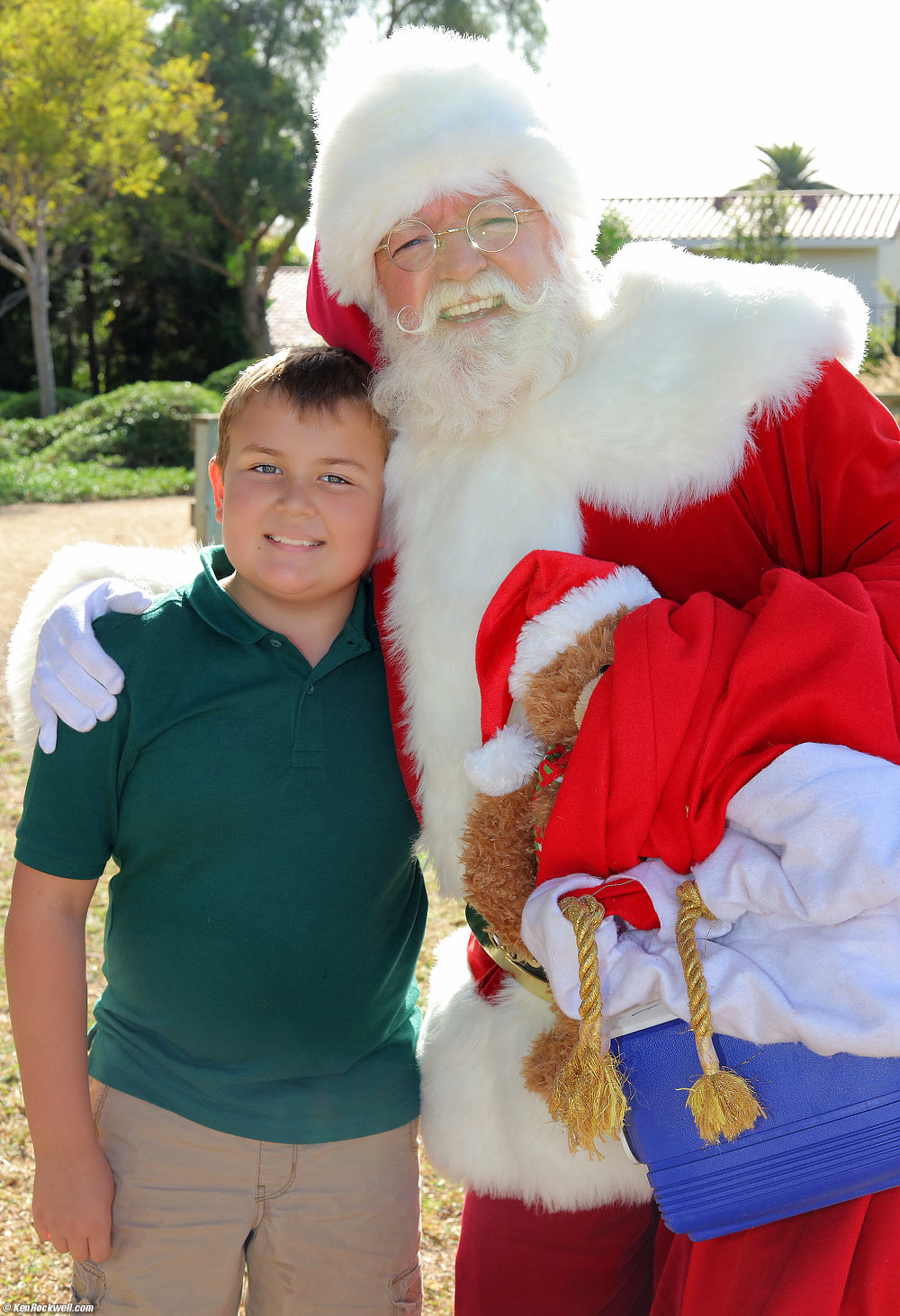 Ryan and Santa