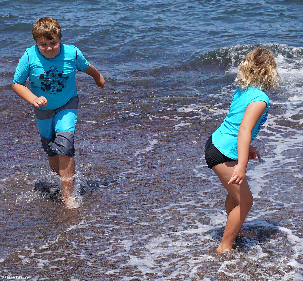 Ryan and Katie at Makena Beach, Maui