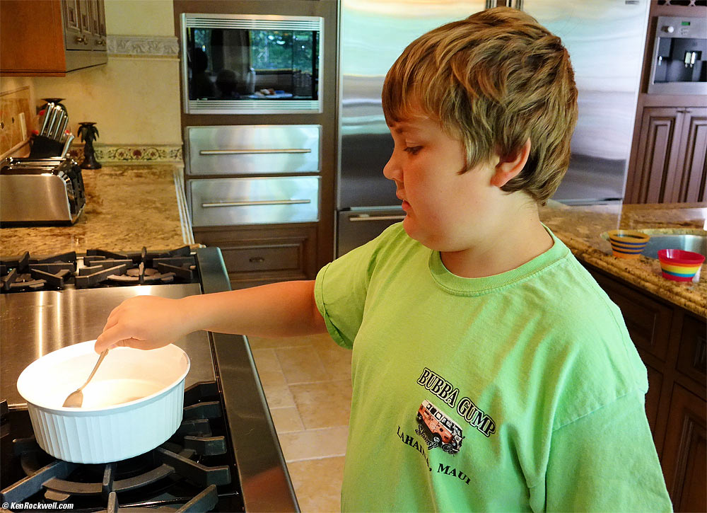 Ryan Cooks Lunch