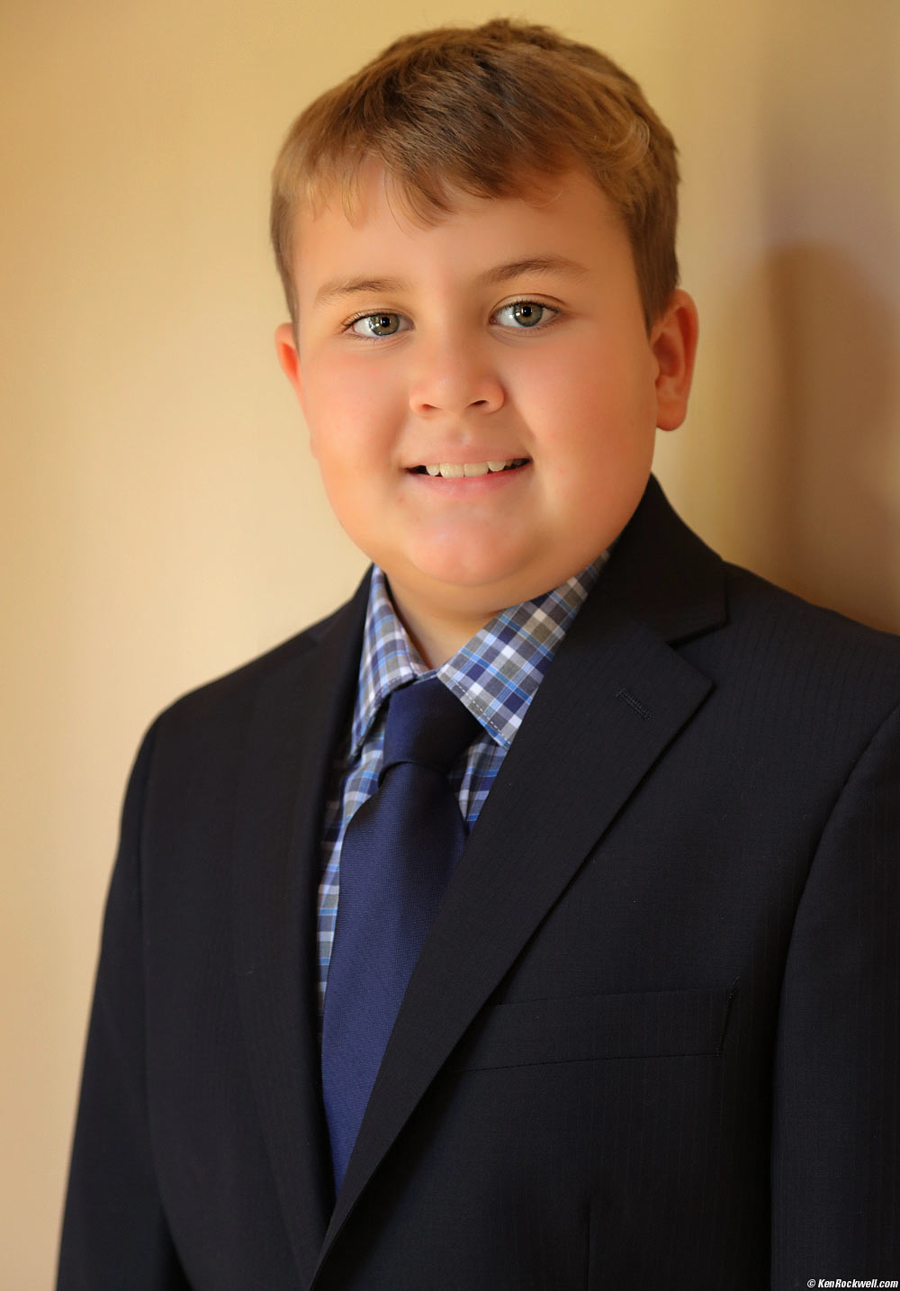 Ryan in a suit.