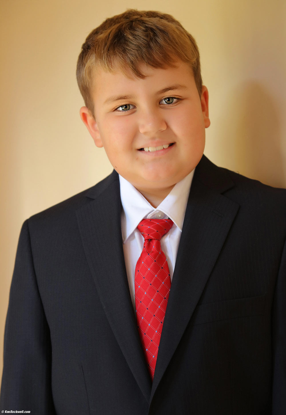 Ryan in a suit.