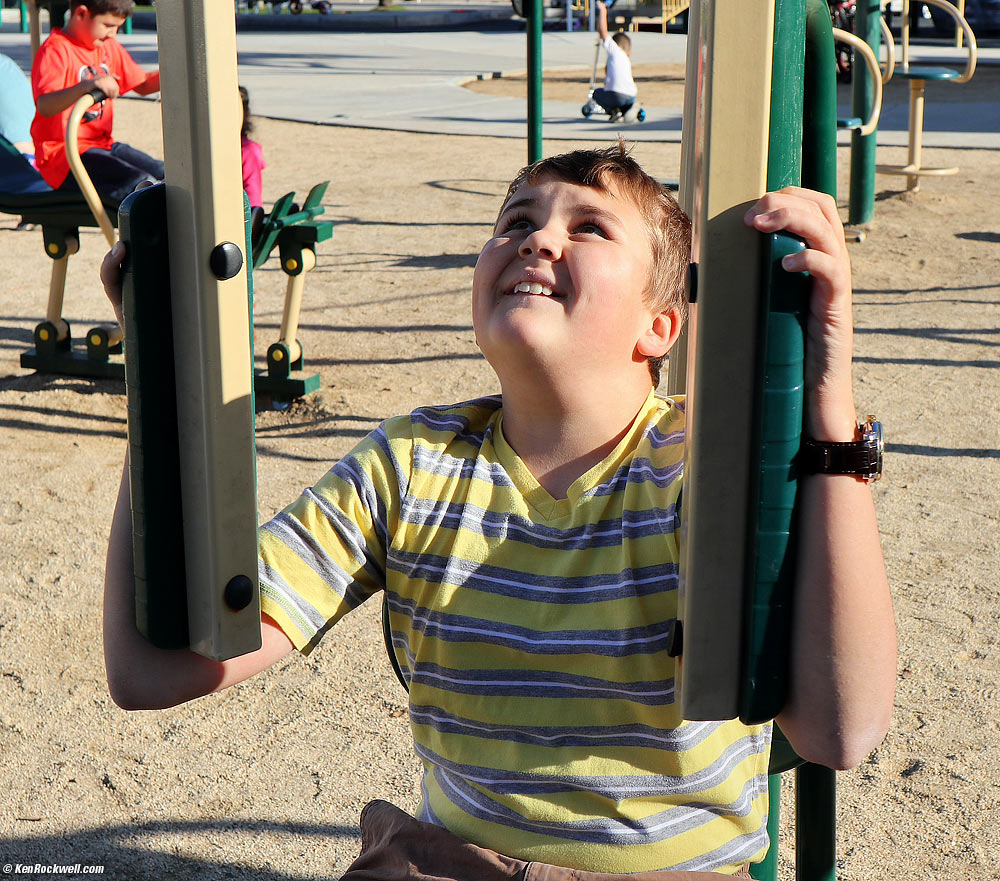 ryan at the kid gym