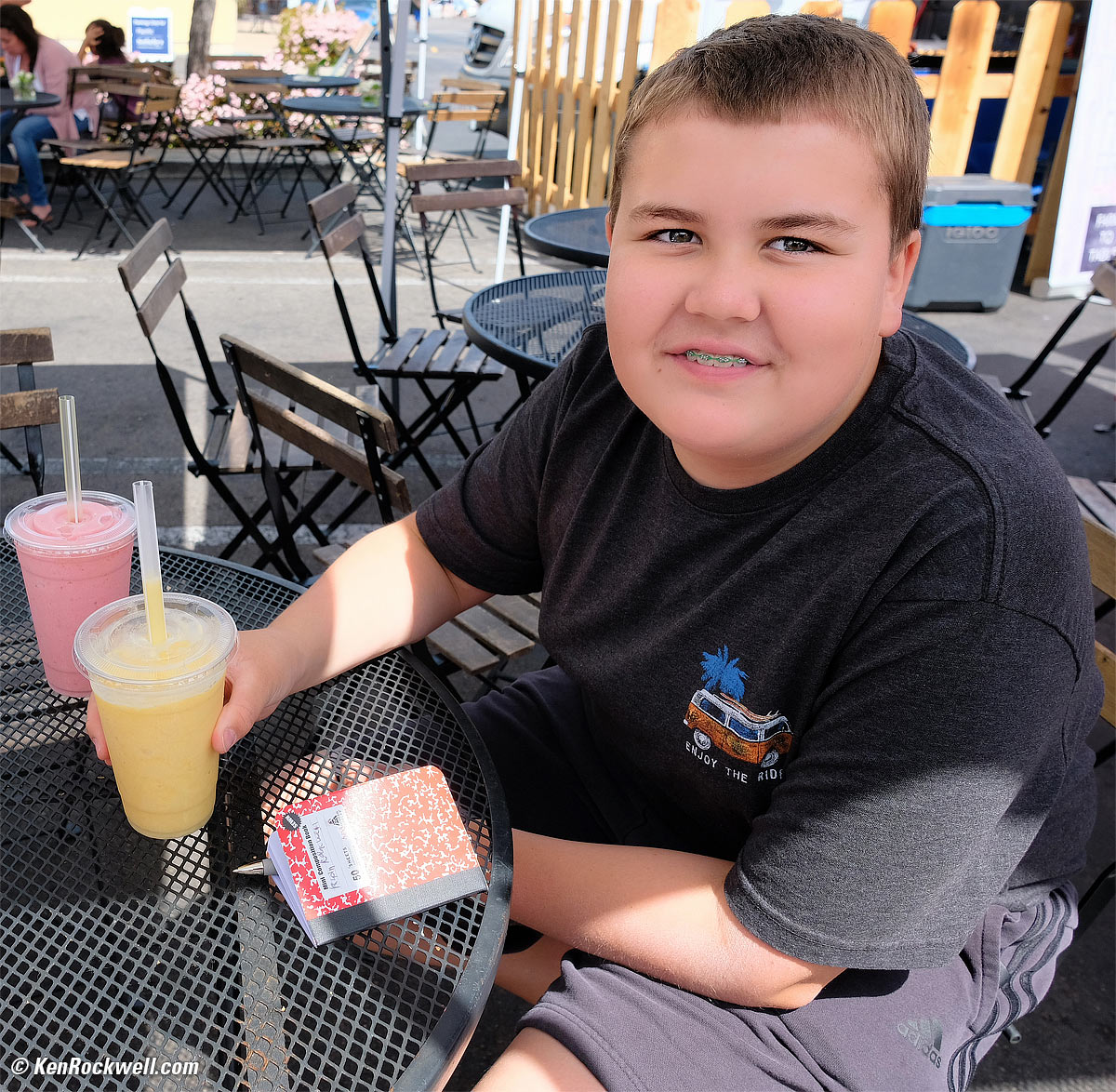 Ryan at the Farmer's Market