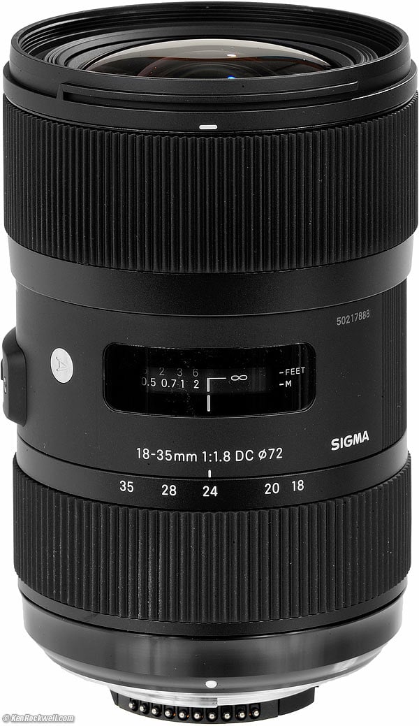 Sigma 18-35mm f/1.8 Review