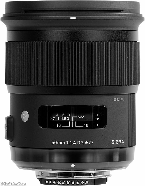 Sigma 50mm f/1.4 DG HSM