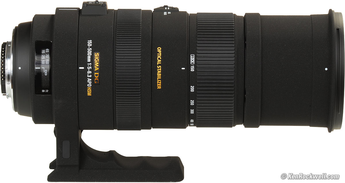 配送無料 Nikon f5-6.3 150-500mm SIGMA Fマウント用 レンズ(ズーム)