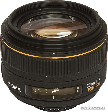 カメラ レンズ(単焦点) Sigma 30mm f/1.4