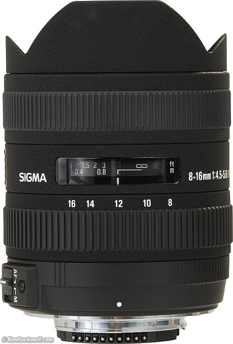 Sigma 8-16mm f/4.5-5.6 DC HSM