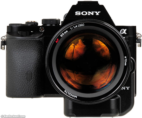 Sony A7 with LA-E4 and MAXXUM Lens