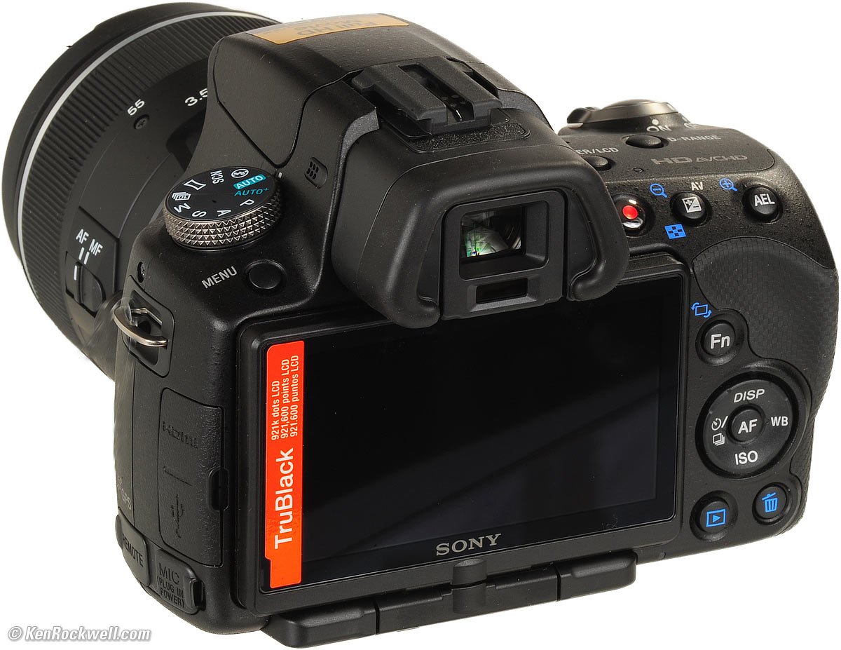 Sony A33, A55 and A55V