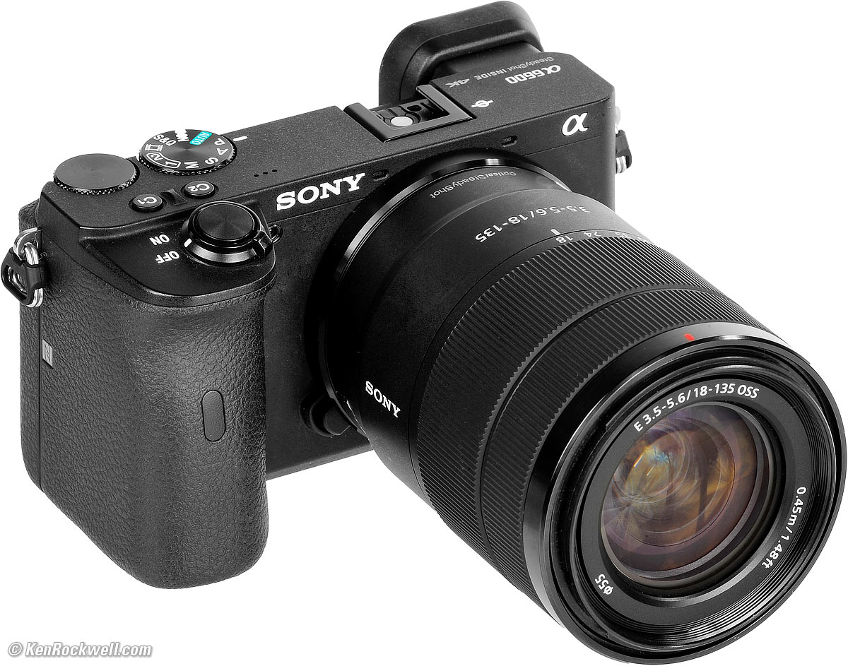 Sony Alpha 6600 Mirrorless 4K Video Camera with E 18-135mm Lens Black  ILCE6600M/B - Best Buy