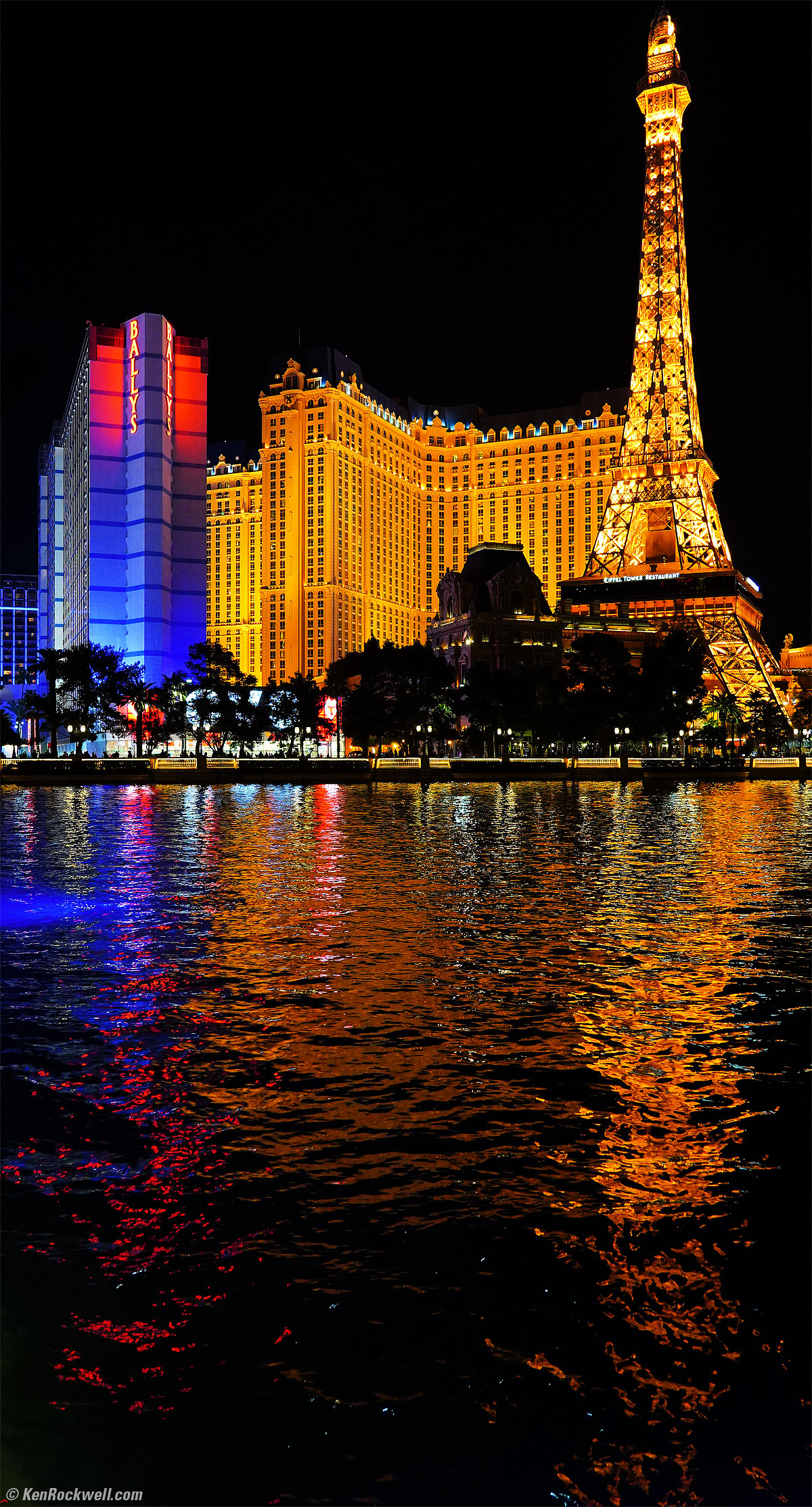 Paris by Moonlight in the Rain