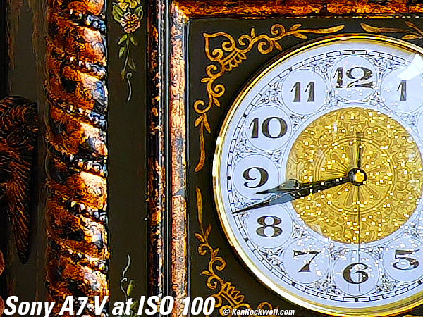 Sony A7 V High ISO Sample Image File