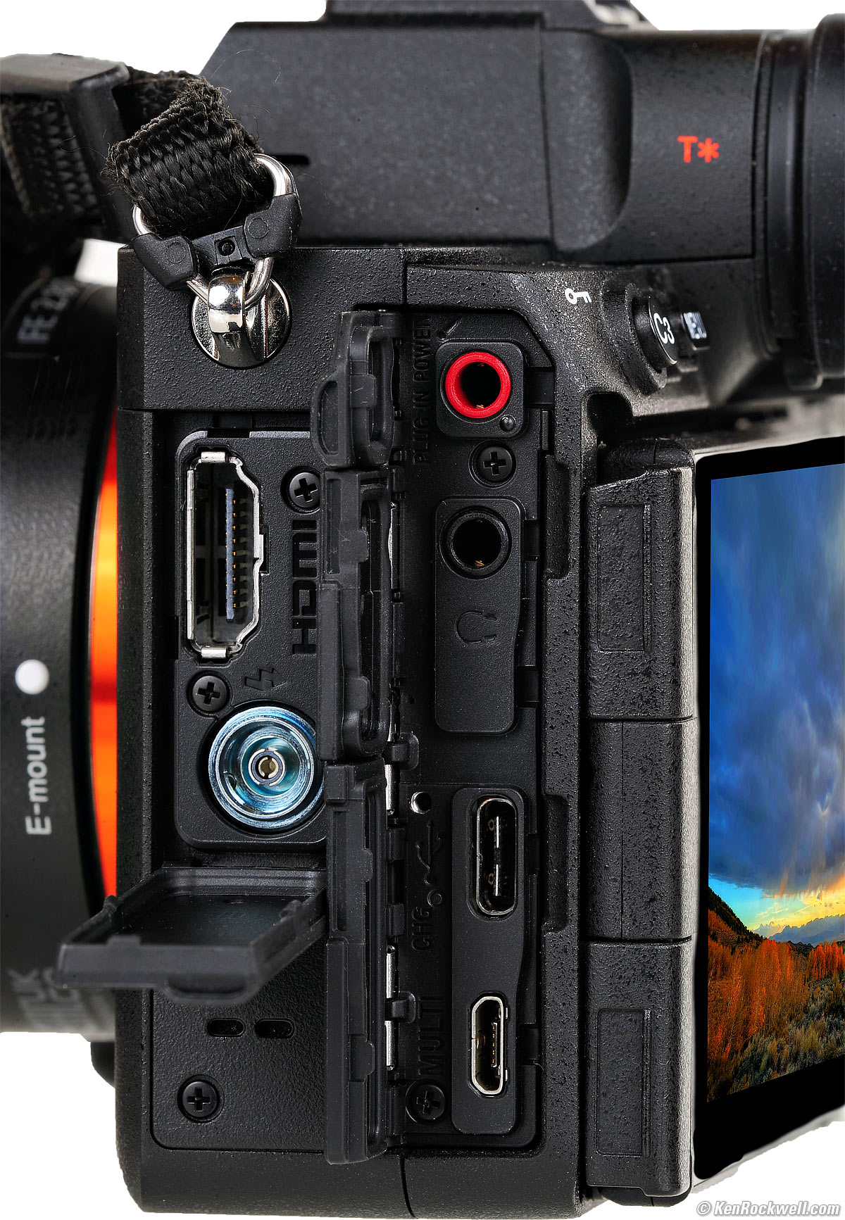 sony a73 ports