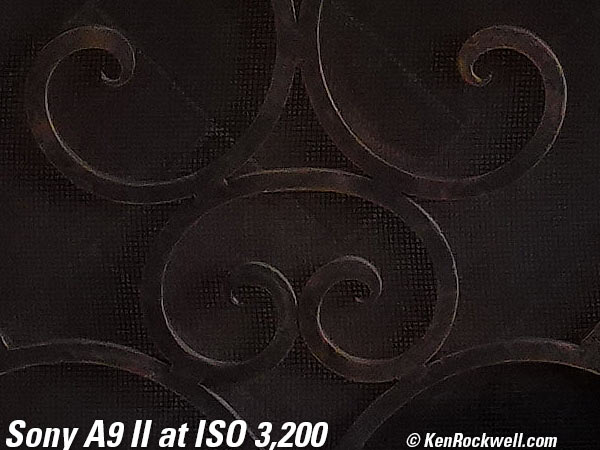 Sony A9 II High ISO Sample Image File