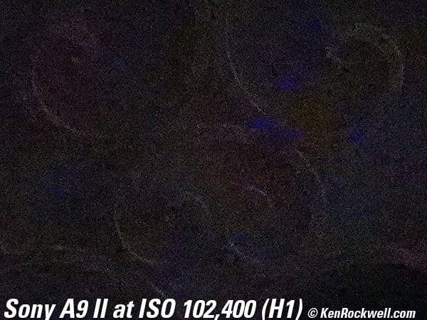 Sony A9 II High ISO Sample Image File