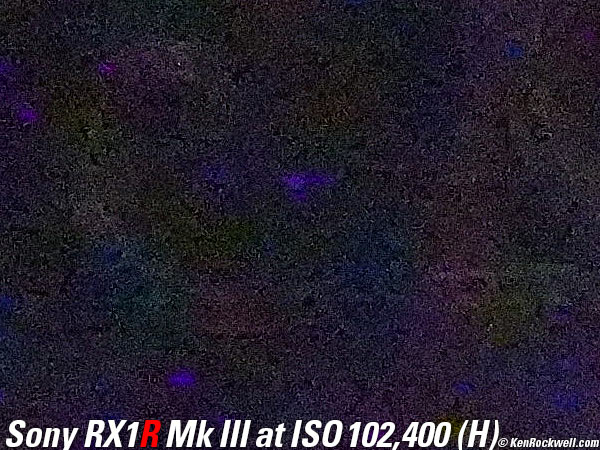 Sony RX1R Mk III High ISO sample image