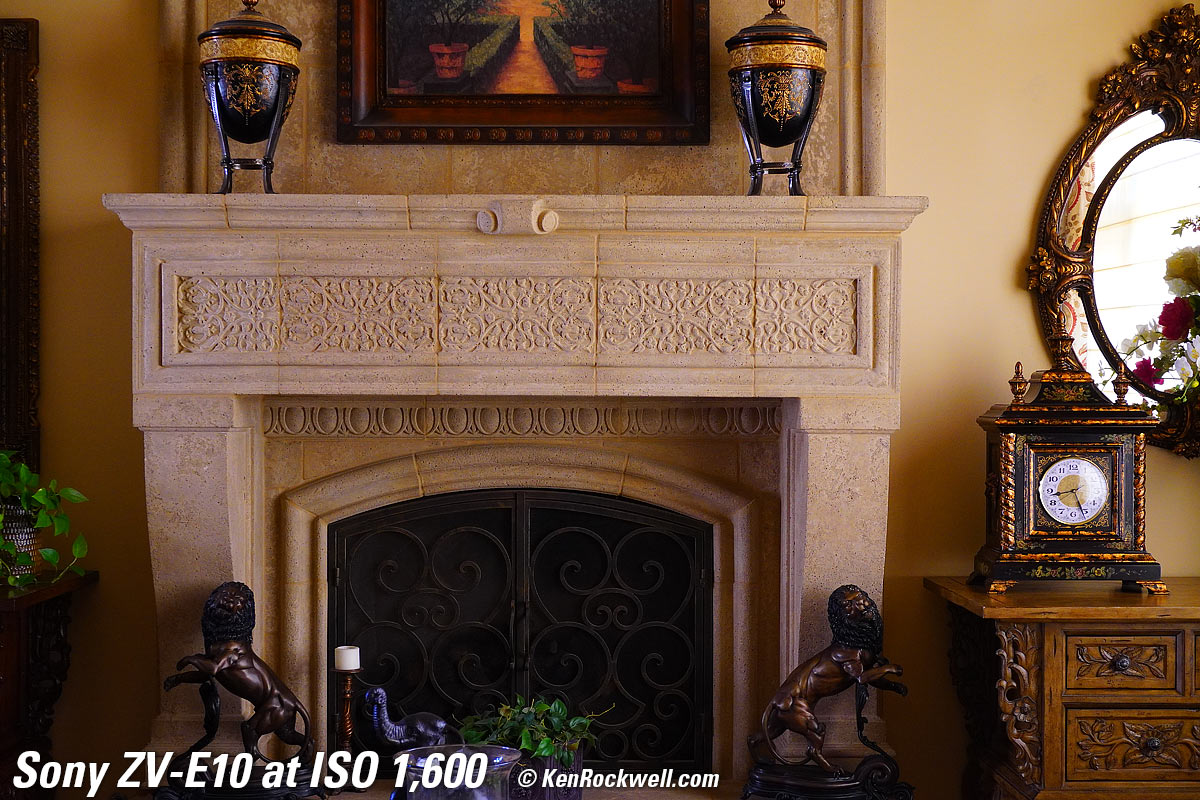 Sony ZV-E10 High ISO Performance Sample Image File