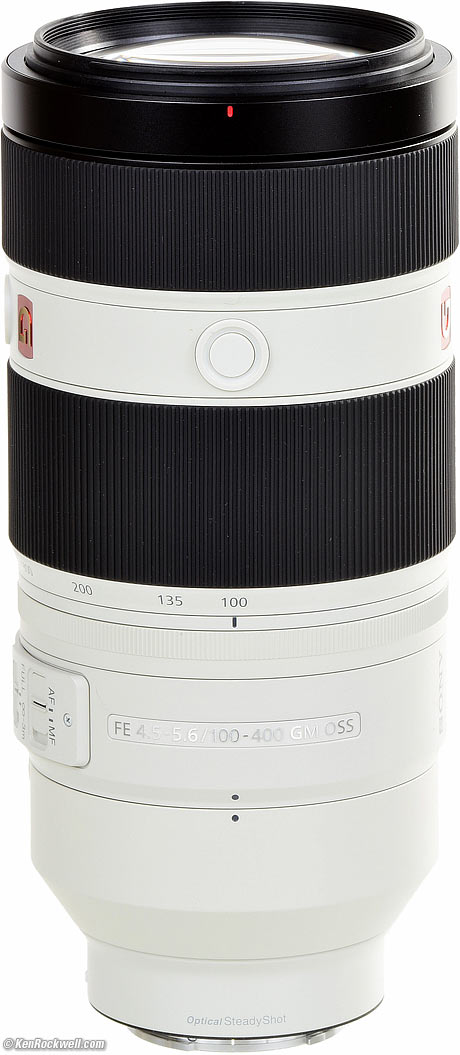 Sony 100-400mm f/4.5-5.6 FE GM