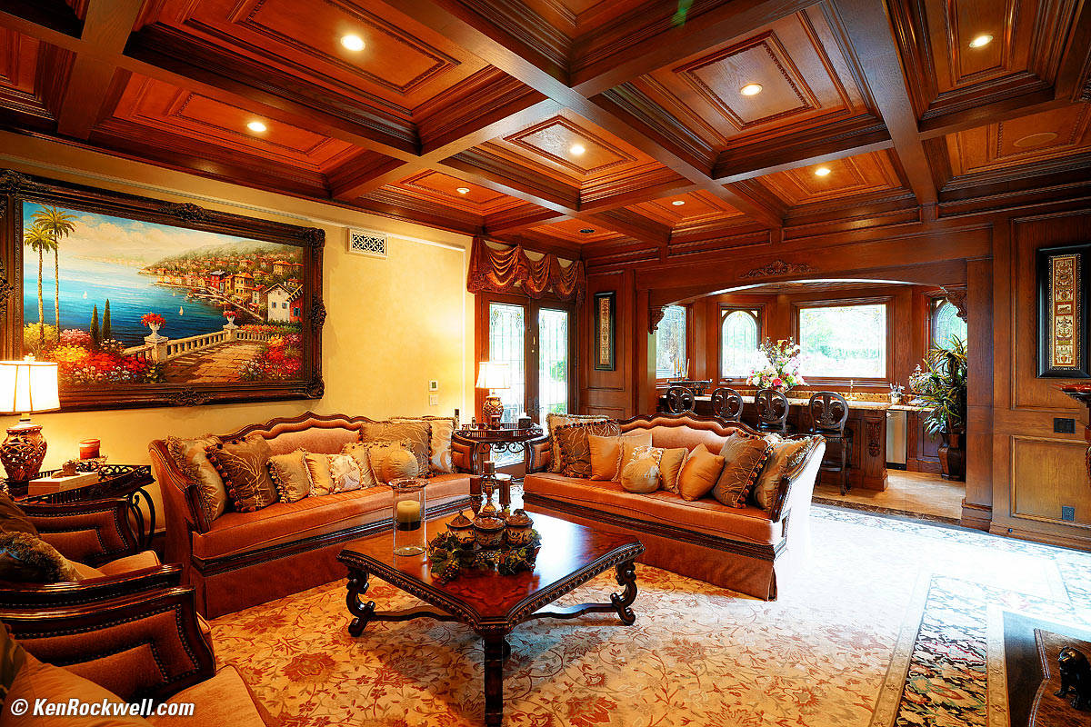 Fine Home with Coffered Ceilings