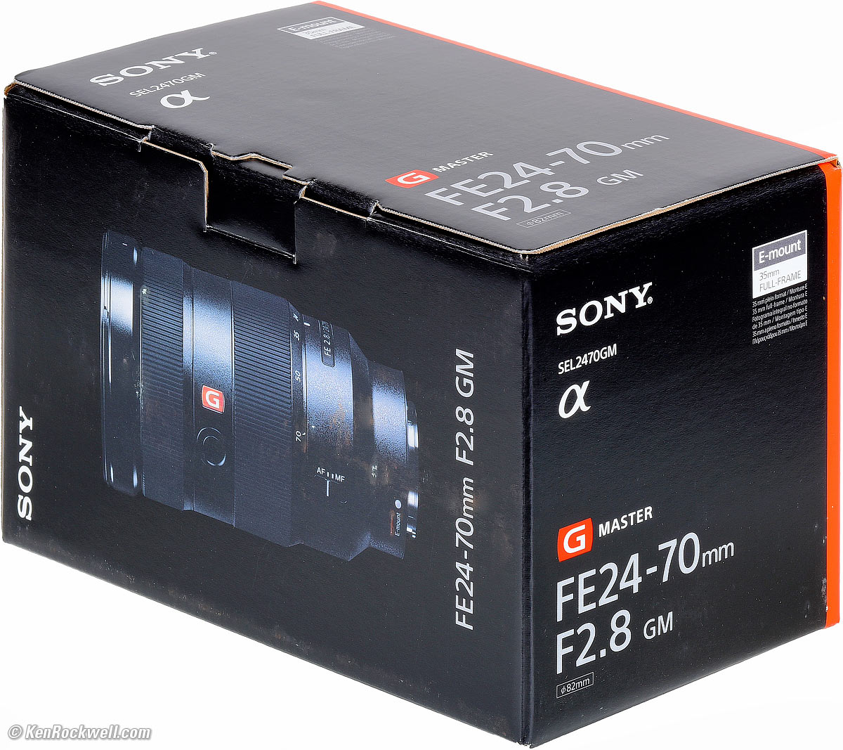 Sony FE 24-70mm f/2.8 GM Lens with UV Protection Lens 