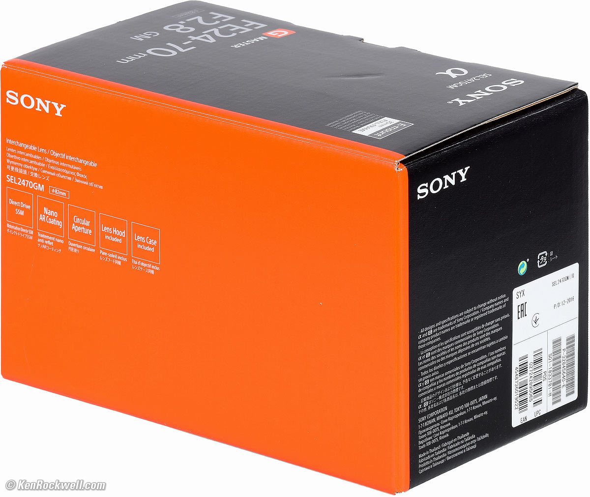 Lente Sony FE 24-70mm f/2.8 GM II
