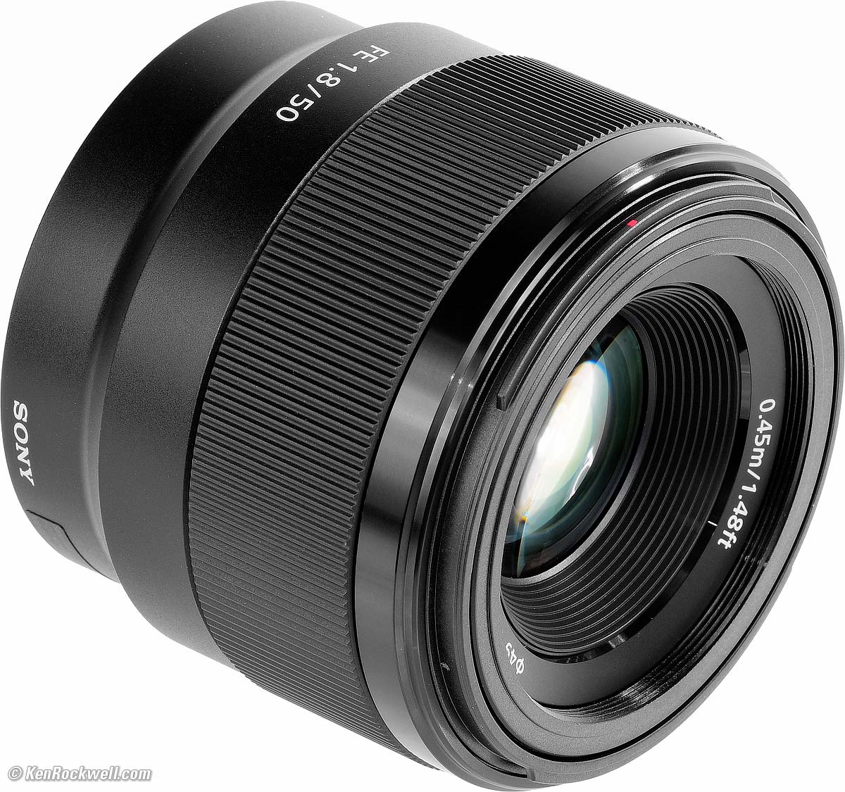Sony SEL50F18F FE 50mm F1.8 Standard Lens 