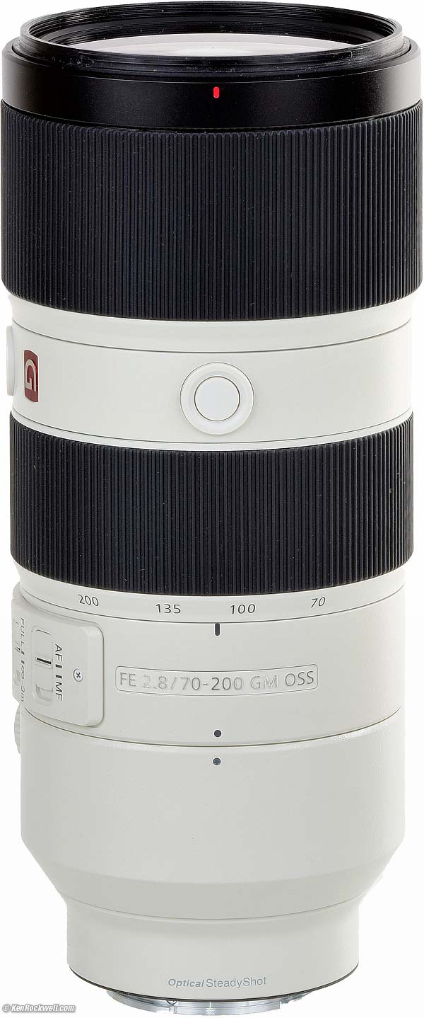 Sony Fe 70-200mm f/2.8 GM (G Master) OSS E-Mount Lens