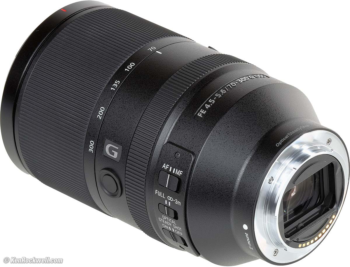 Sony E 70-350mm F/4.5-6.3 G OSS Telephoto Lens – SEL70350G – For Sony E-Mount