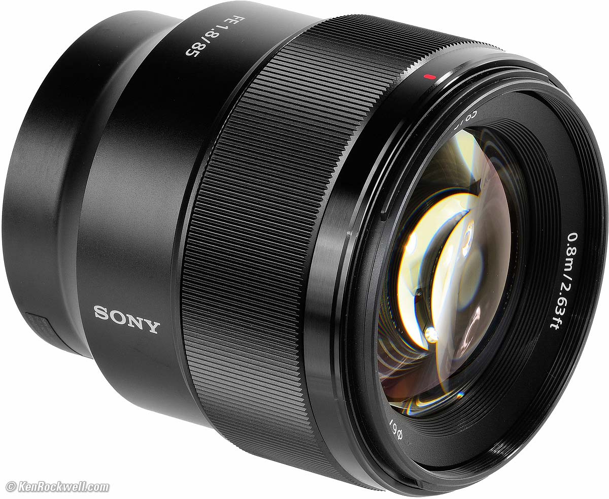 カメラ レンズ(単焦点) Sony 85mm f/1.8 Review