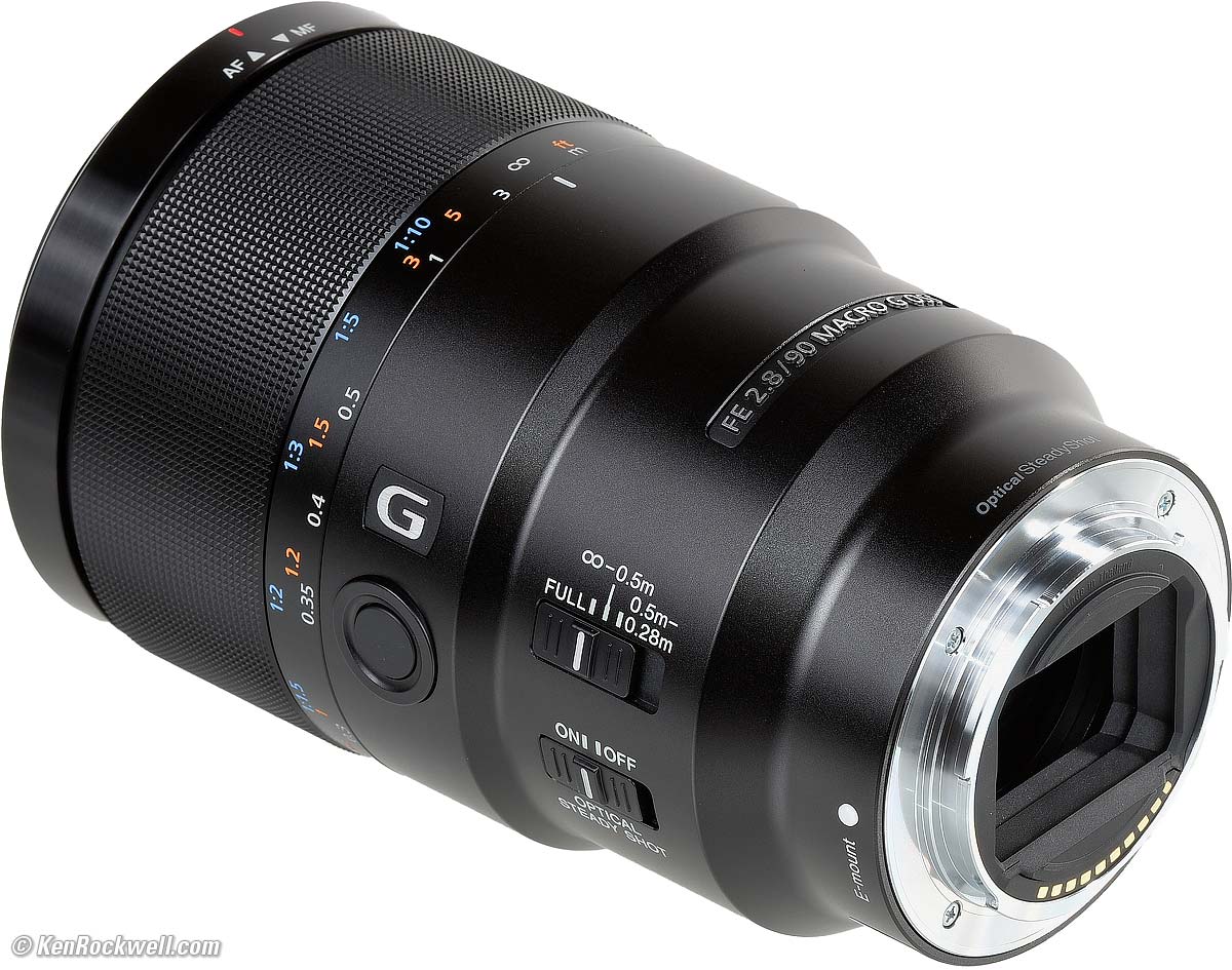 Sony FE 90mm f/2.8 Macro G OSS Review & Sample Images by Ken Rockwell