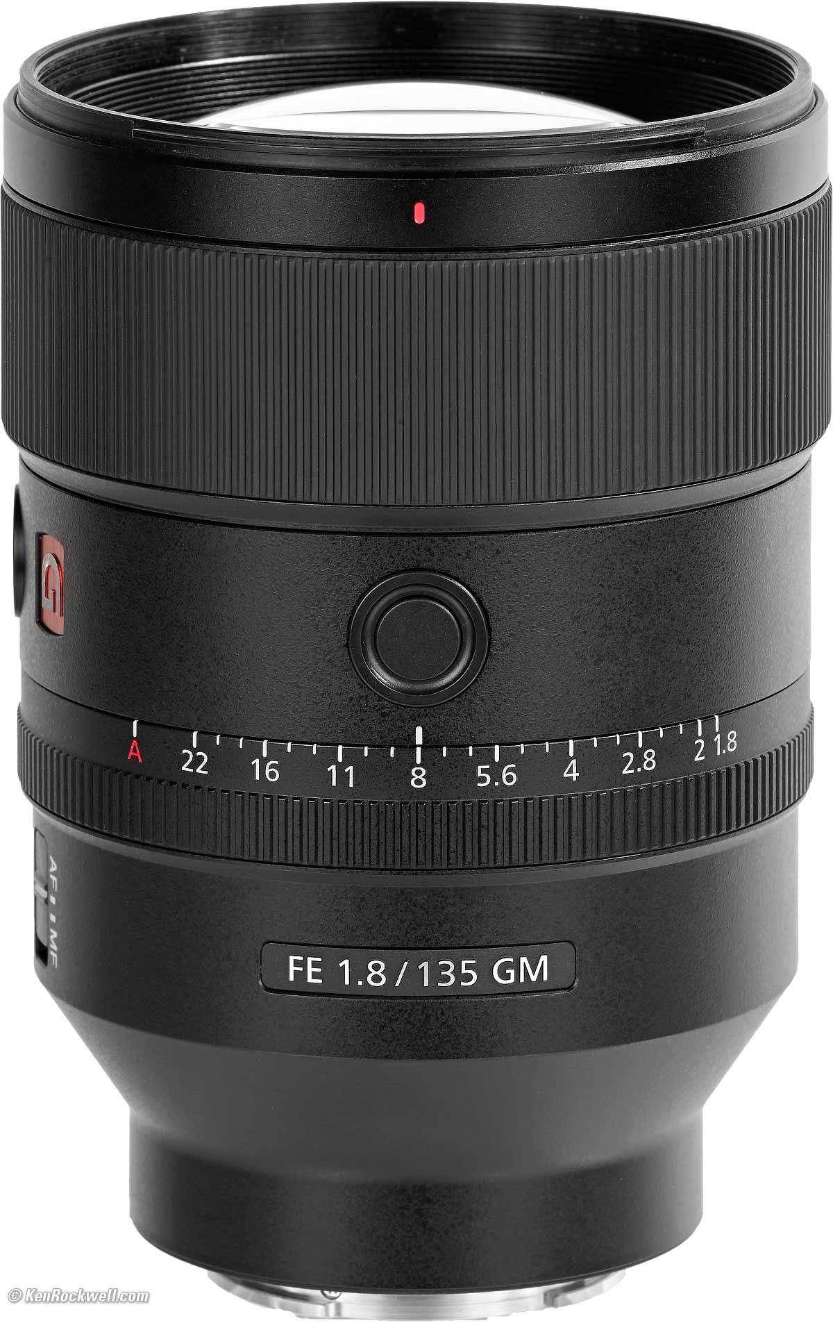 Sony FE 135mm f/1.8 GM