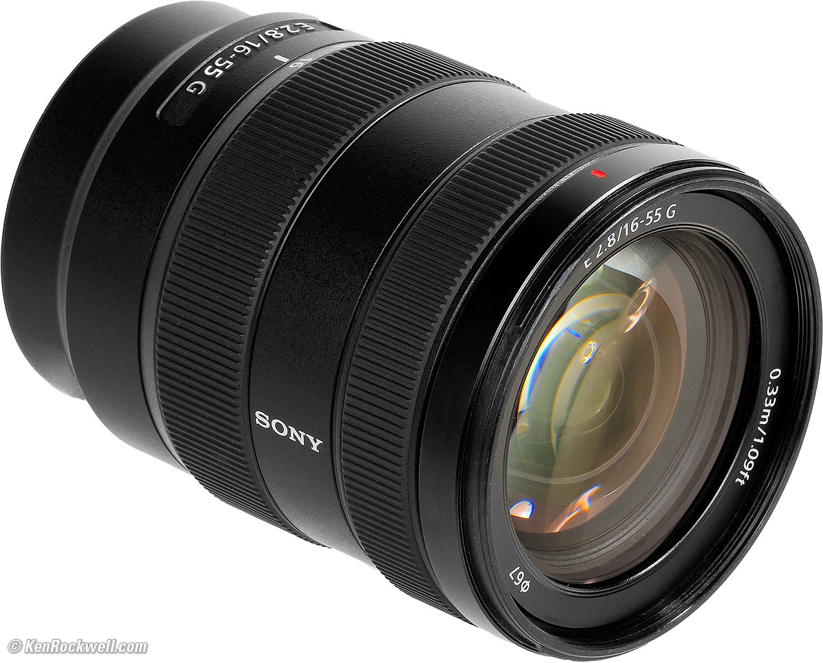 Sony A6100 Camera and Sony E 16-55mm F2.8 G Lens