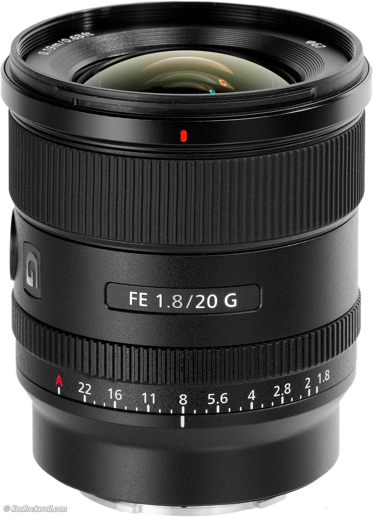 Sony FE 20mm f/1.8 G