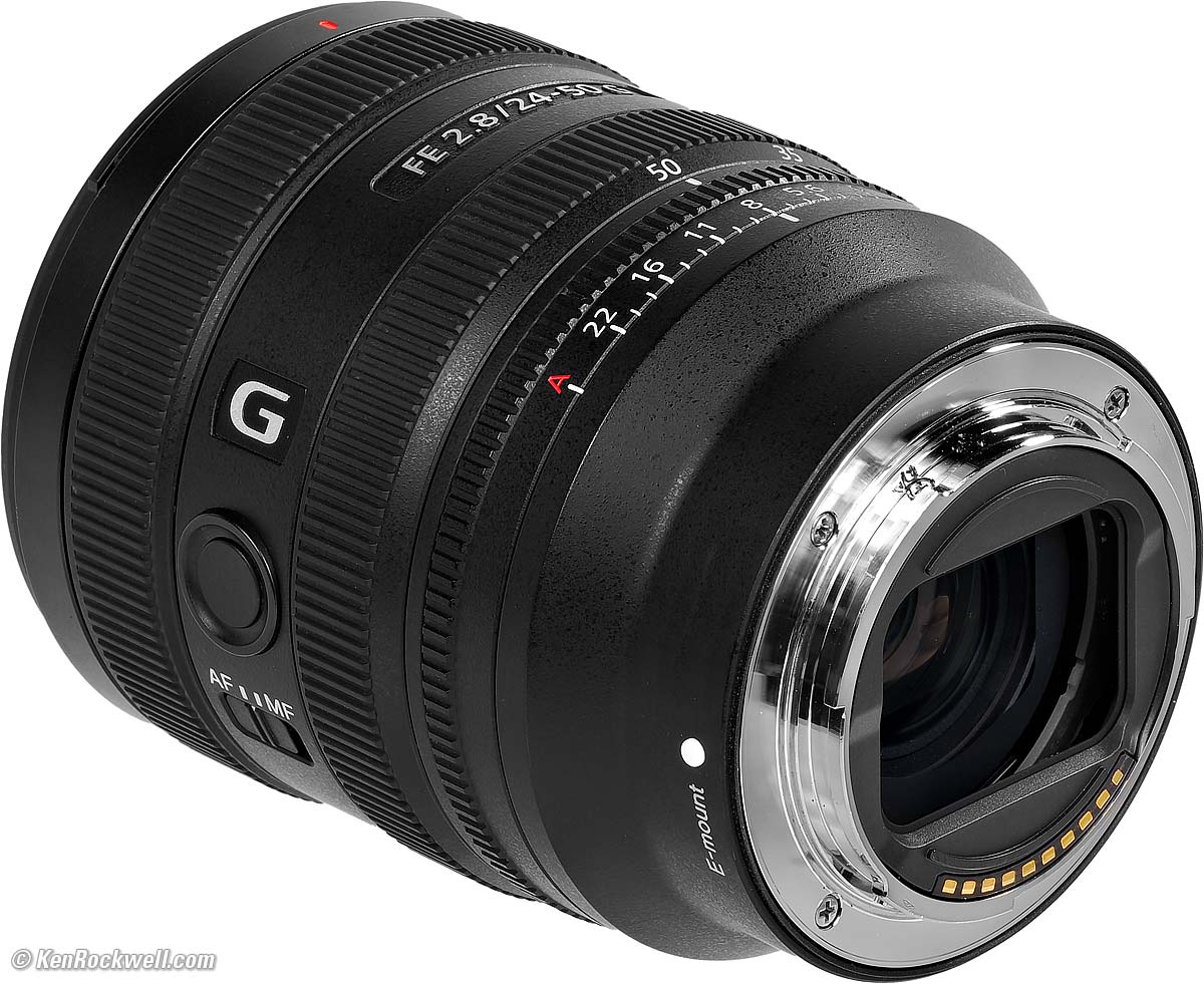 Sony FE 24-50mm f/2.8 G Review & Sample Images by Ken Rockwell