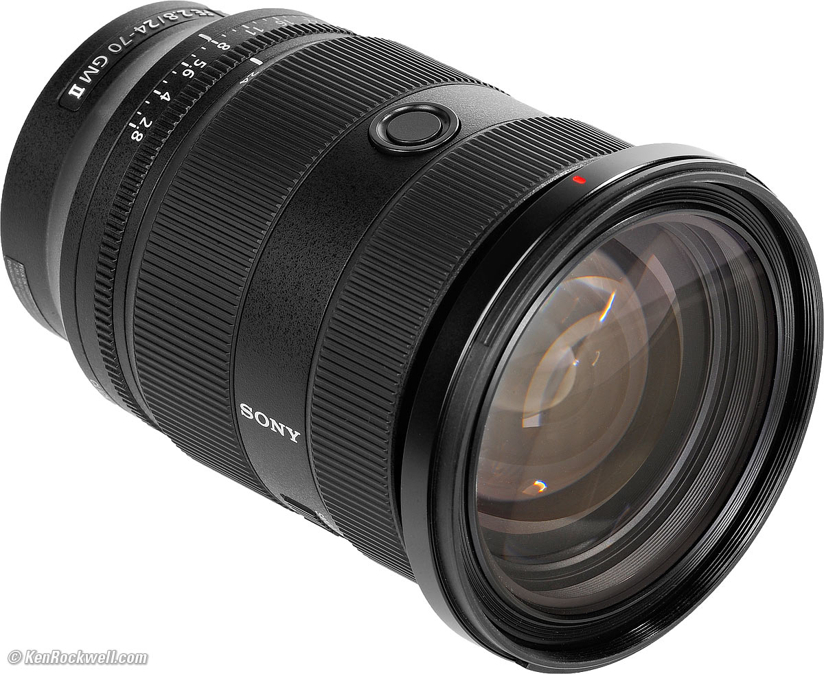 Sony G Master FE 24-70 mm F2.8 GM Full-Frame E-Mount Standard Zoom Lens  Black SEL2470GM - Best Buy