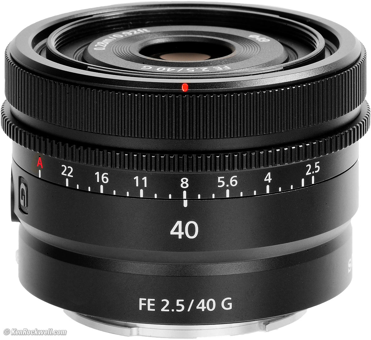 Sony FE 40mm f/2.5 G