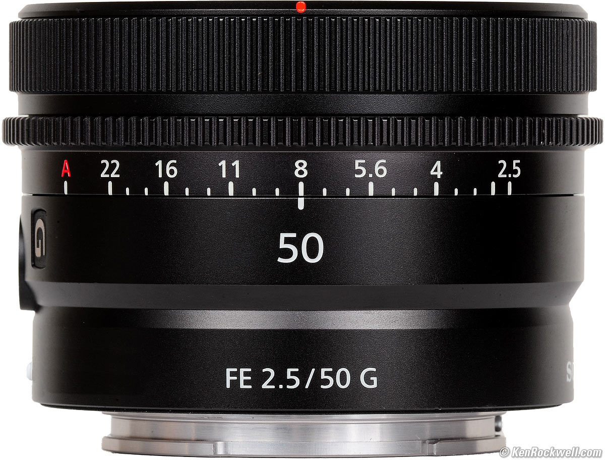 Sony FE 50mm f/2.5 G Review Sony FE 50mm f/2.5 G Review