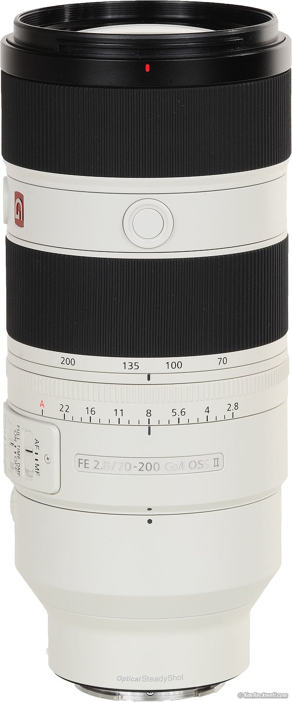 Sony FE 70-200mm f/2.8 GM II