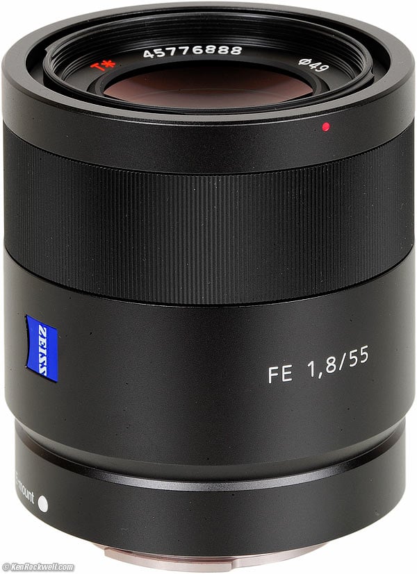 Sony ZEISS 55mm f/1.8 FE